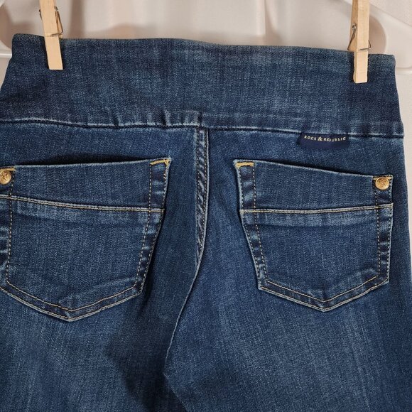 Rock & Republic Denim Rx Fever Midrise Jean Size 2 Blue - Picture 9 of 14